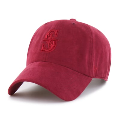 Seattle Mariners '47 Unisex Fall Feelings Ballpark Suede Clean Up Hat - Red
