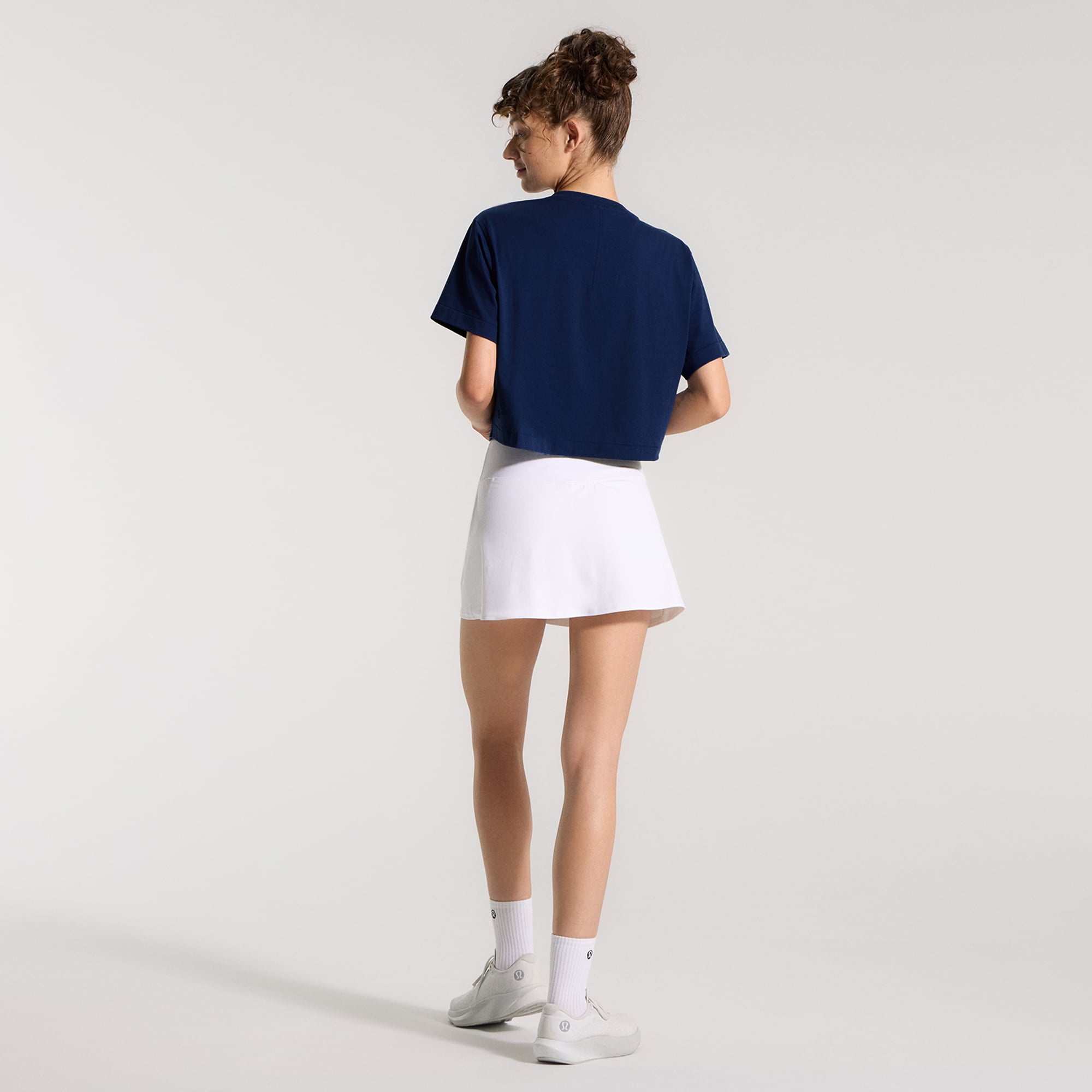 T-shirt court en coton biologique lululemon Midnight Shadow Seattle Mariners All Yours pour femme