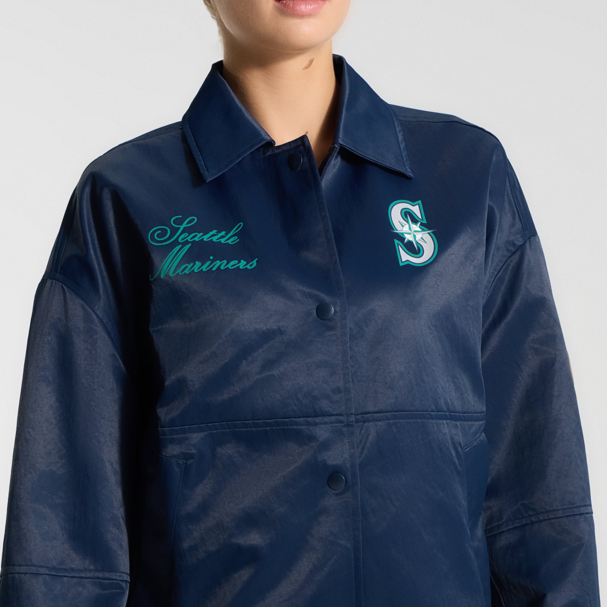 Women's lululemon True Navy Seattle Mariners Coaches Jacket