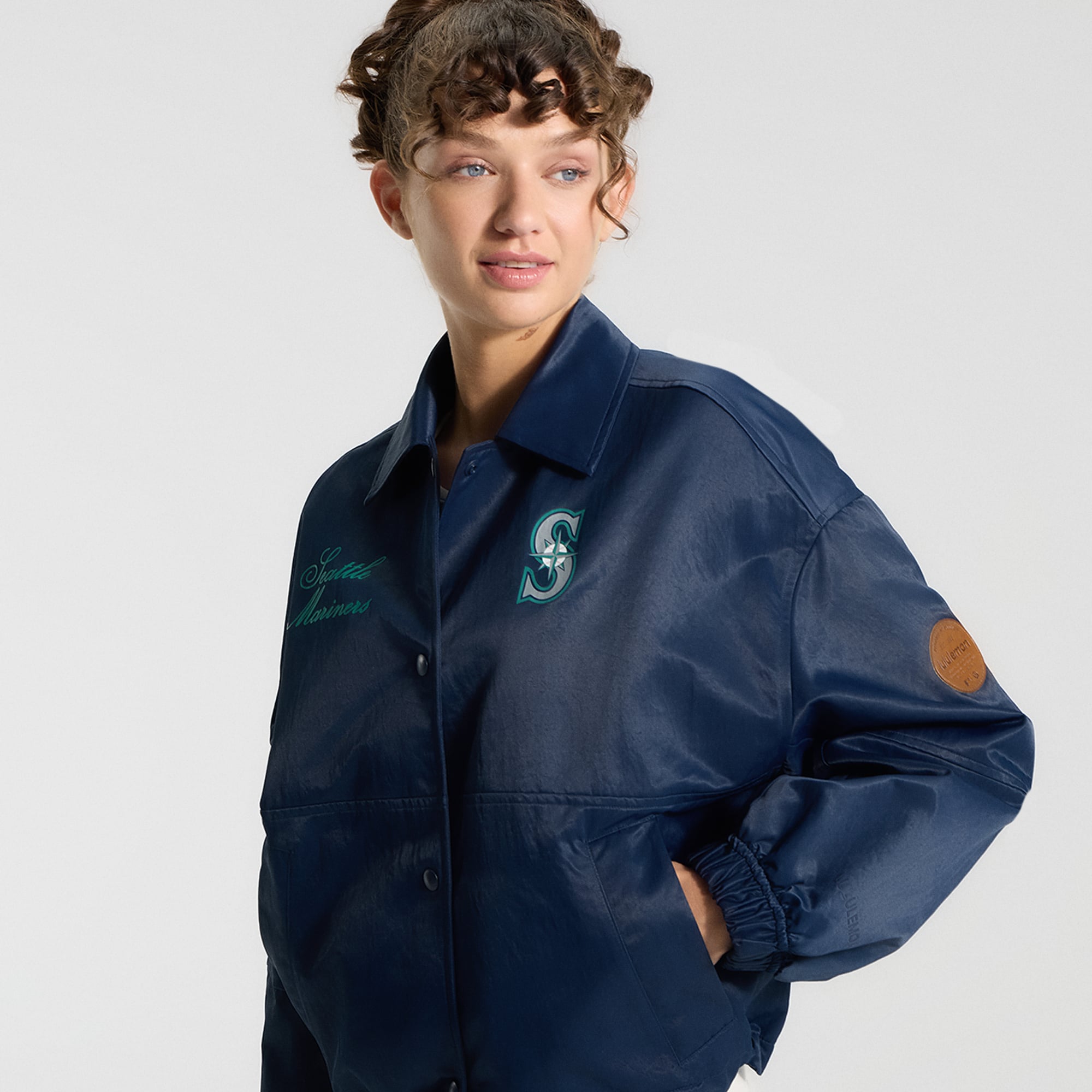 Women's lululemon True Navy Seattle Mariners Coaches Jacket