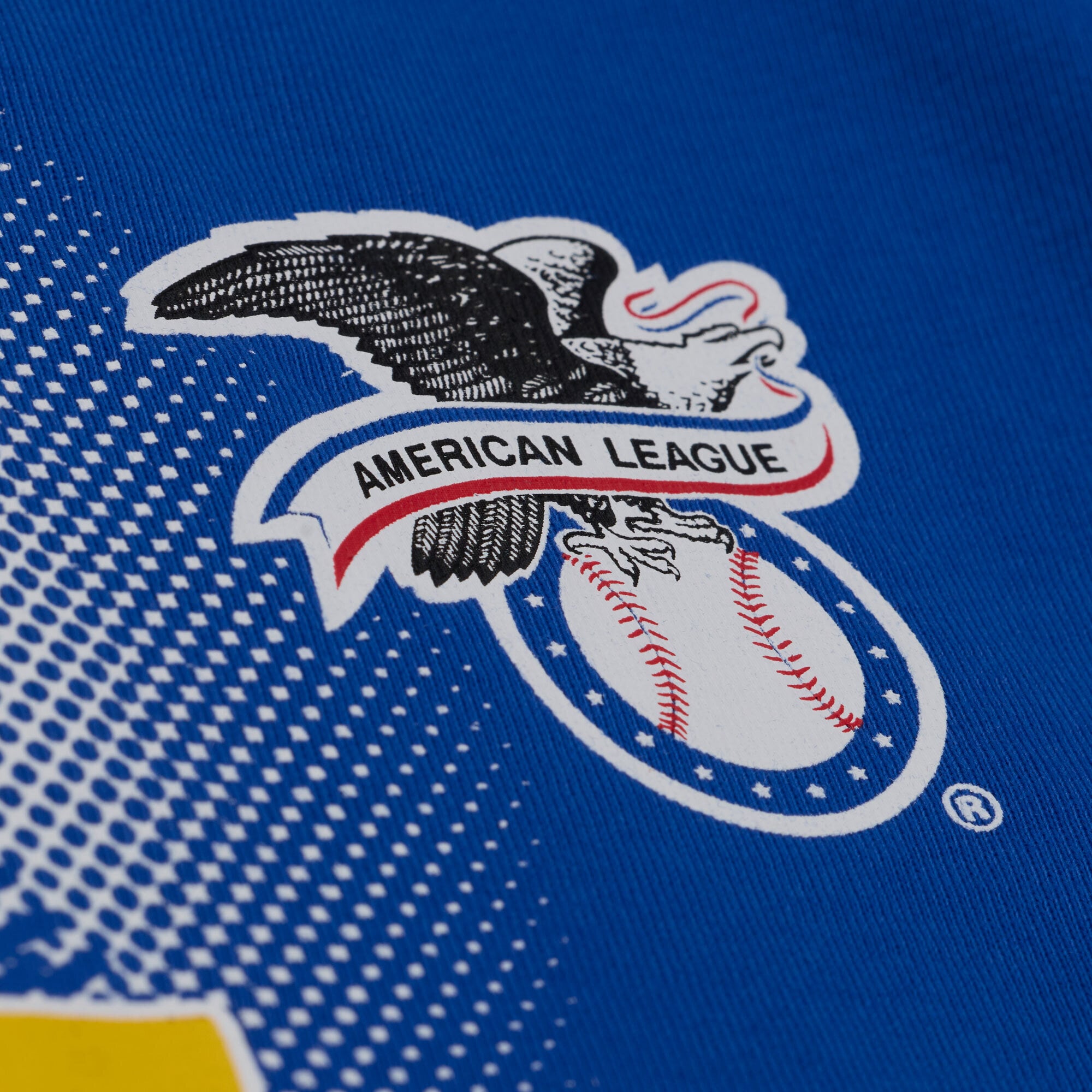 Women's Mitchell & Ness Royal Seattle Mariners Street Graphics T-Shirt