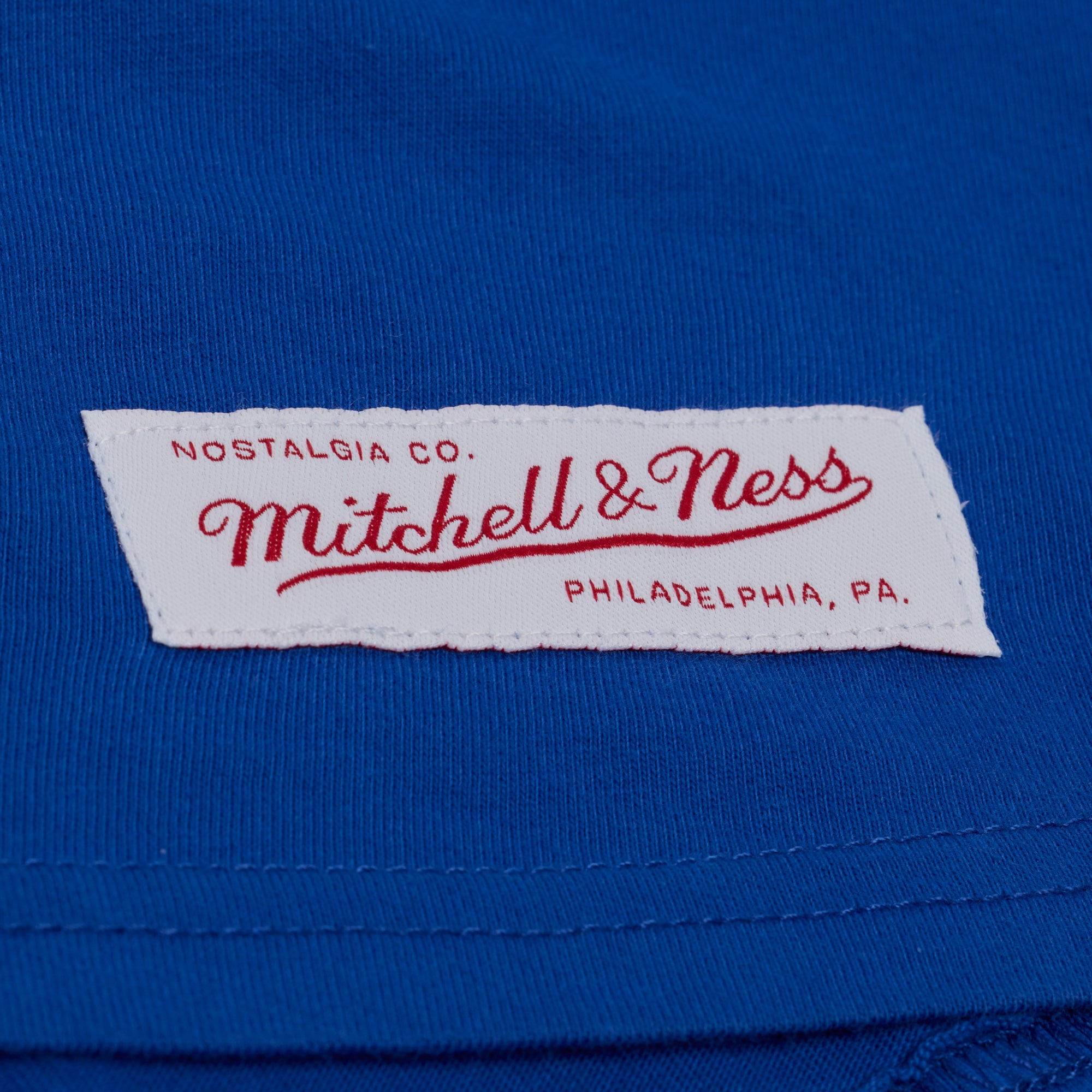 Women's Mitchell & Ness Royal Seattle Mariners Street Graphics T-Shirt