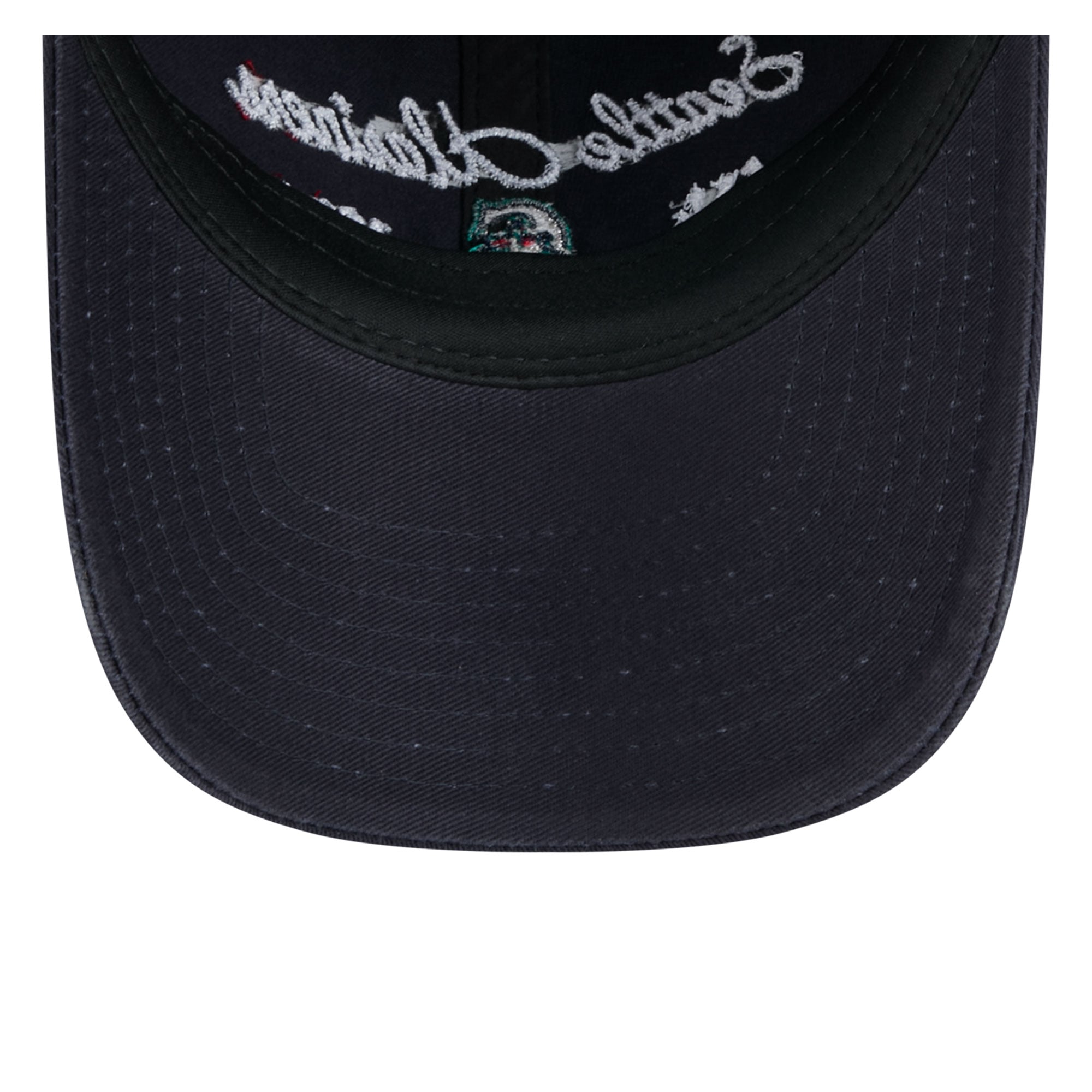 Casquette New Era marine Seattle Mariners pour femme, style classique décontracté et ajustable
