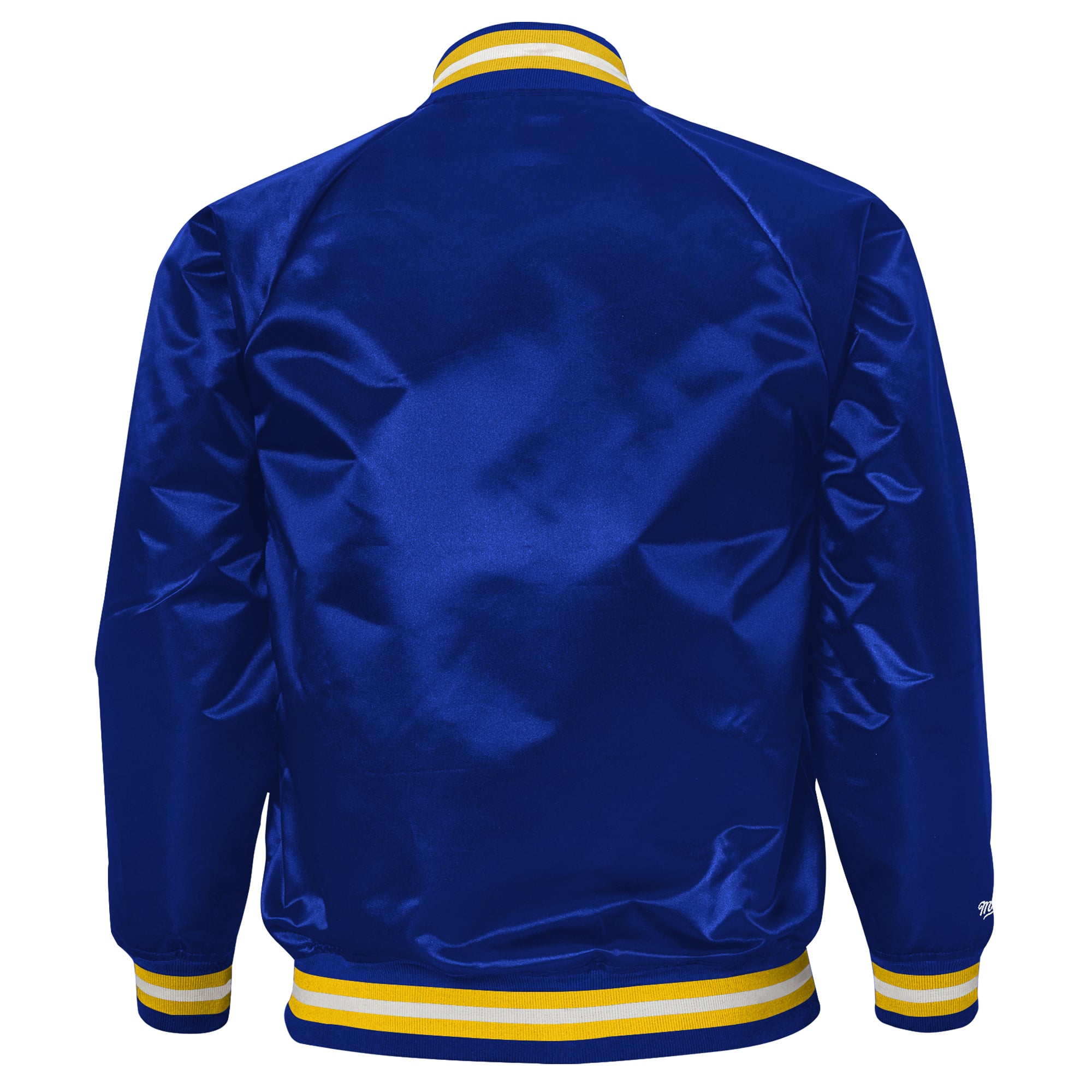 Youth Mitchell & Ness Royal Seattle Mariners Lightweight Satin Jacket