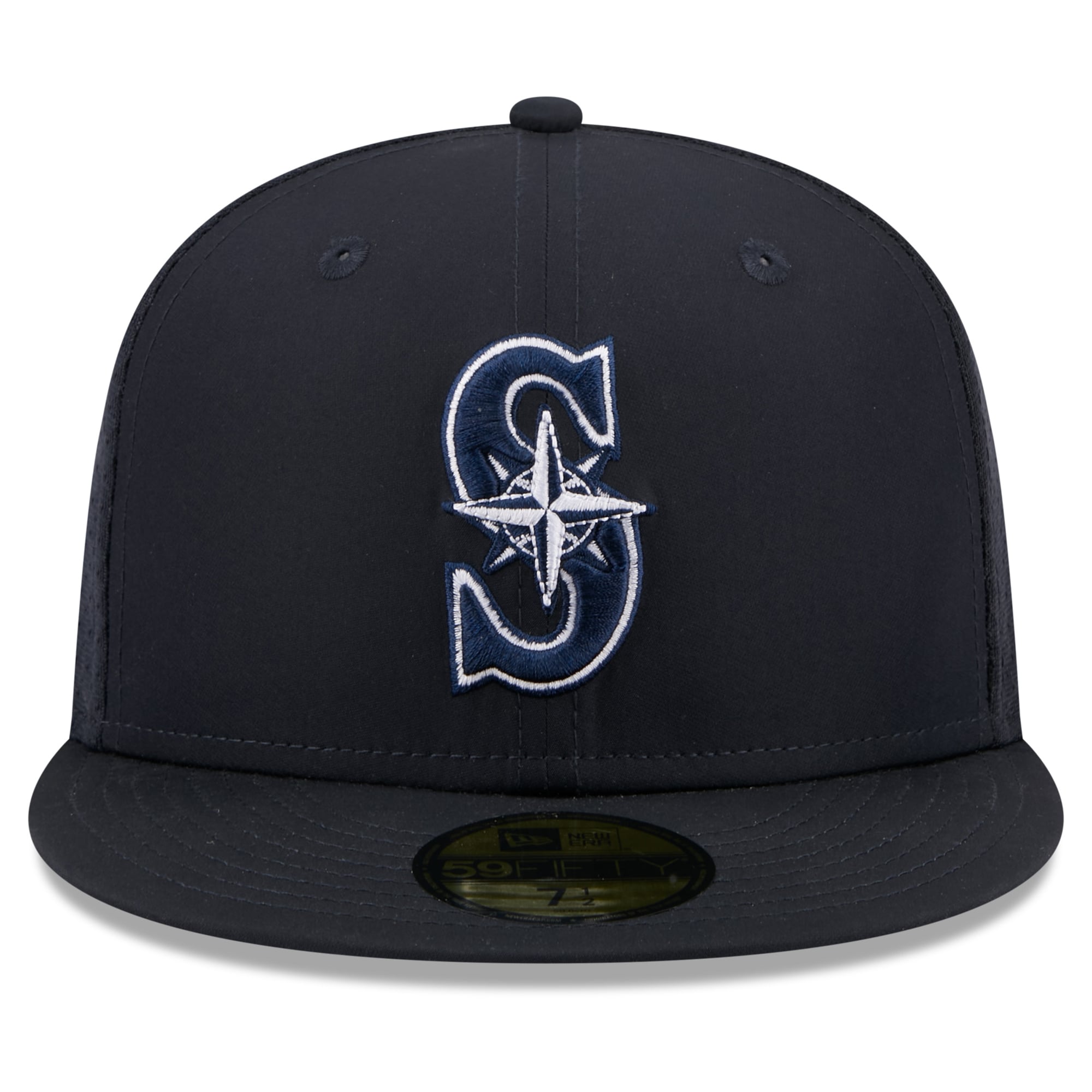 Youth New Era Navy Seattle Mariners Batting Practice 59FIFTY Fitted Hat