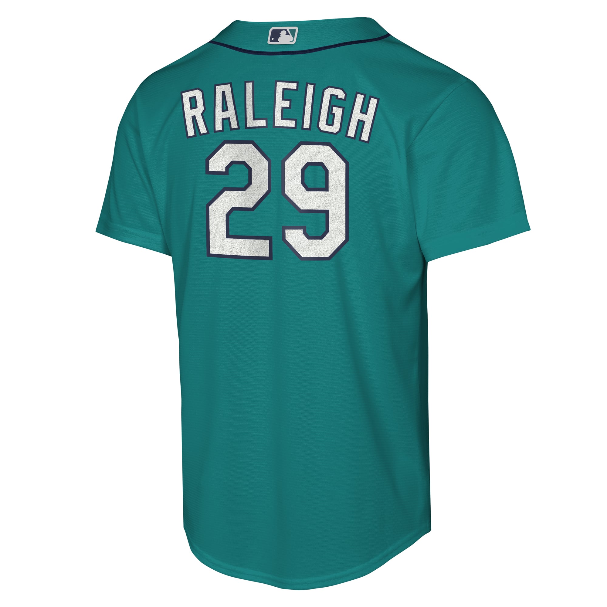 Youth Nike Cal Raleigh Teal Seattle Mariners Player Replica Jersey