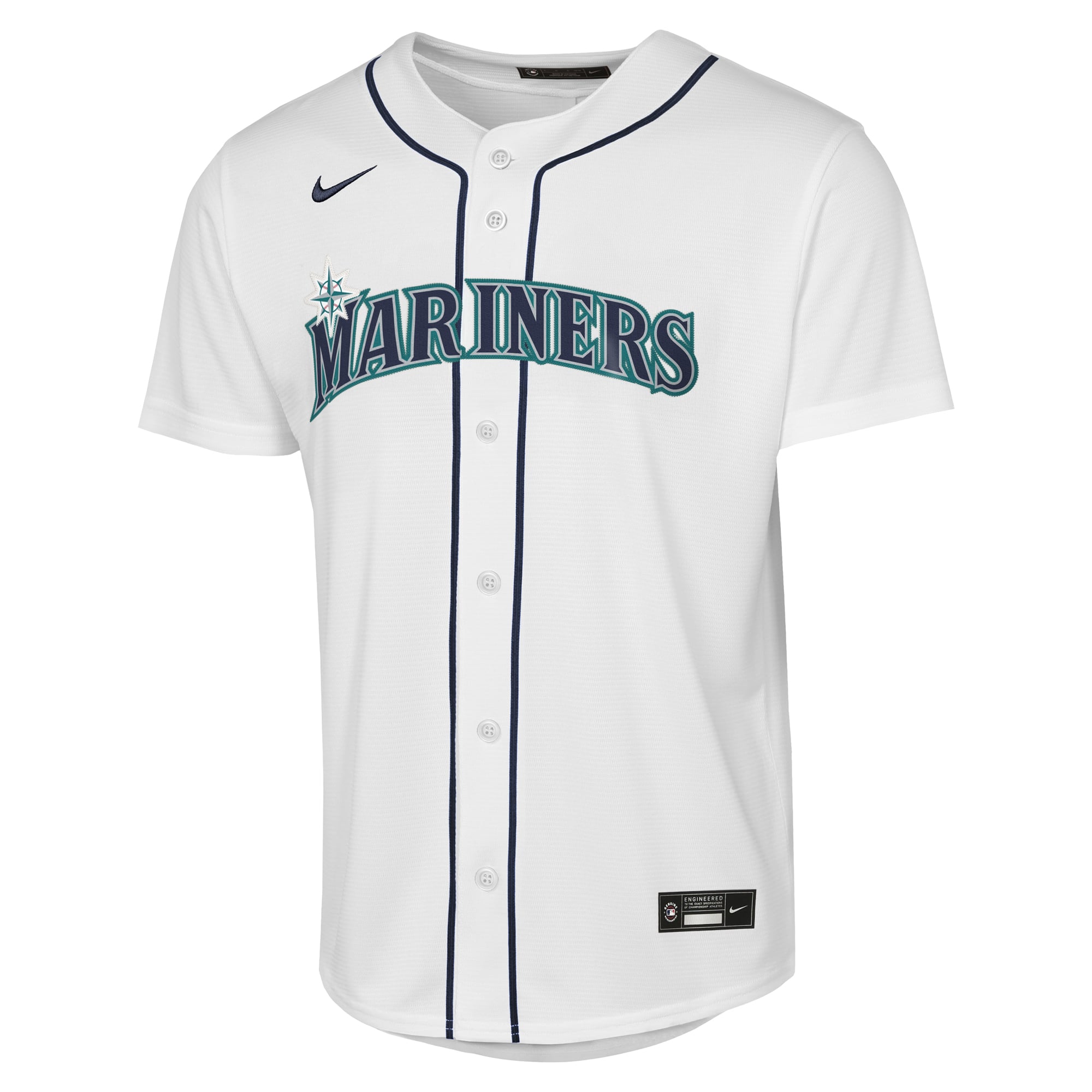 Maillot réplique domicile Nike Cole Young blanc des Mariners de Seattle pour enfant