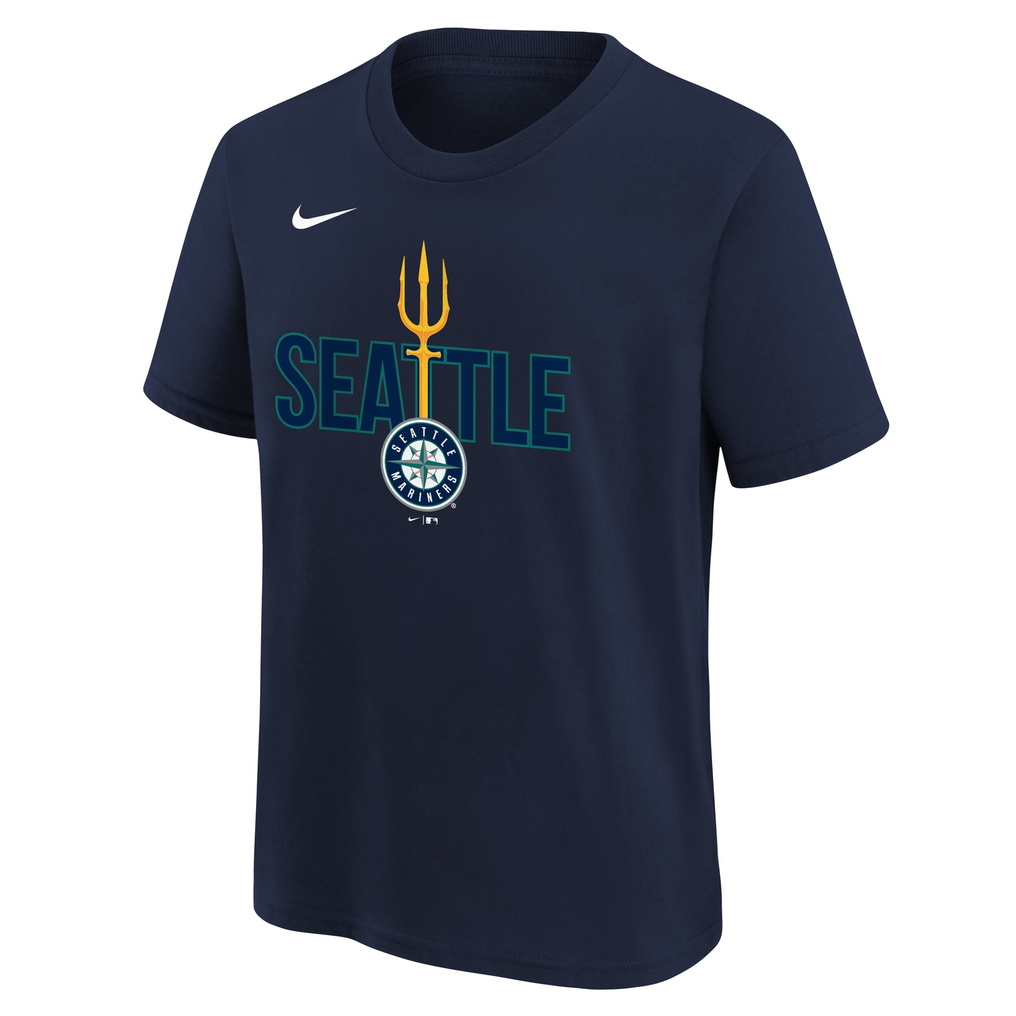 Youth Nike  Navy Seattle Mariners Hometown Collection T-Shirt