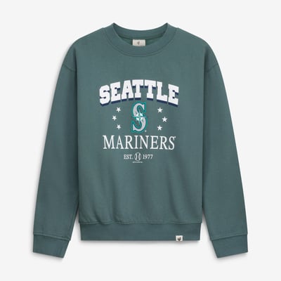  Seattle Mariners Soft as a Grape Youth Pigment Dye T-Shirt - Green