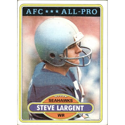 1980 Topps #450 Steve Largent AP
