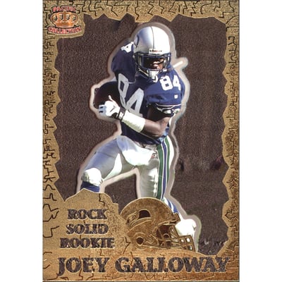1996 Pacific Gridiron Rock Solid Rookies #RP1 Joey Galloway