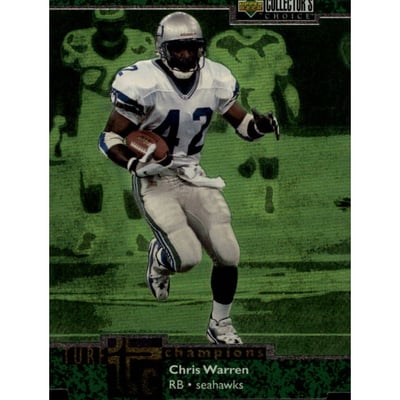 1997 Collector's Choice Turf Champions #TC71 Chris Warren