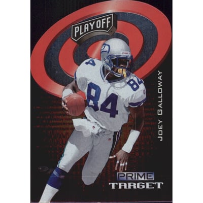 1997 Playoff Zone Prime Target Red #10 Joey Galloway
