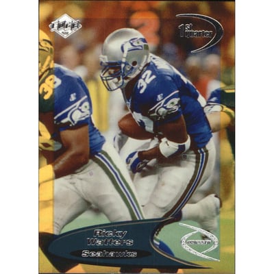1998 Collector's Edge Odyssey Level 2 HoloGold #H135 Ricky Watters