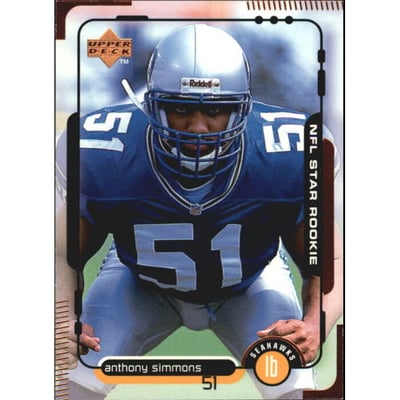 1998 Upper Deck Bronze #13 Anthony Simmons