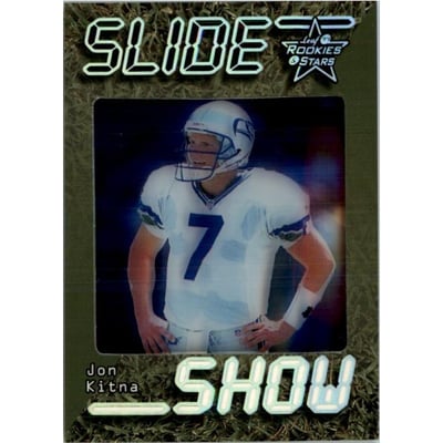 1999 Leaf Rookies and Stars SlideShow Green #SS38 Jon Kitna