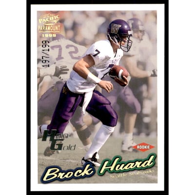 1999 Paramount HoloGold #221 Brock Huard