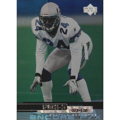 1999 Upper Deck Encore F/X #161 Shawn Springs