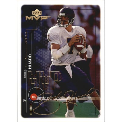 1999 Upper Deck MVP Gold Script #218 Brock Huard