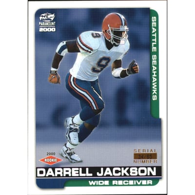2000 Paramount HoloSilver #219 Darrell Jackson