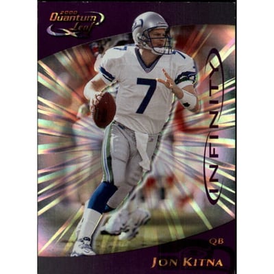 2000 Quantum Leaf Infinity Purple #256 Jon Kitna