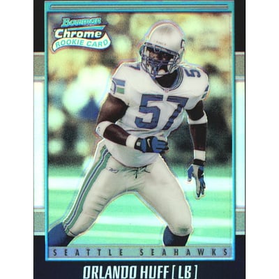 2001 Bowman Chrome Xfractors #235 Orlando Huff