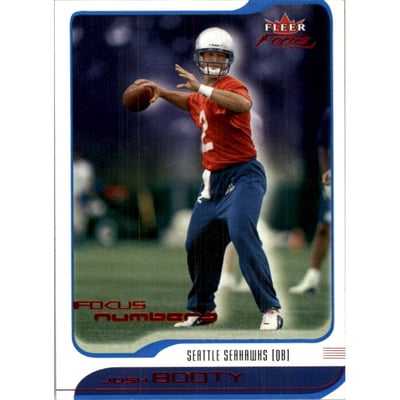 2001 Fleer Focus Numbers #217 Josh Booty/145