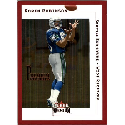 2001 Fleer Premium Star Ruby #239 Koren Robinson