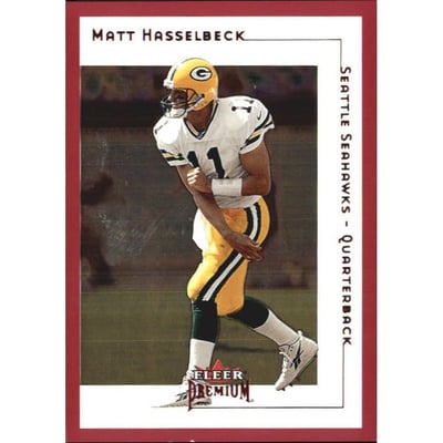 2001 Fleer Premium Star Ruby #48 Matt Hasselbeck