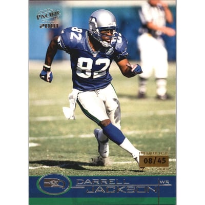 2001 Pacific Premiere Date #398 Darrell Jackson