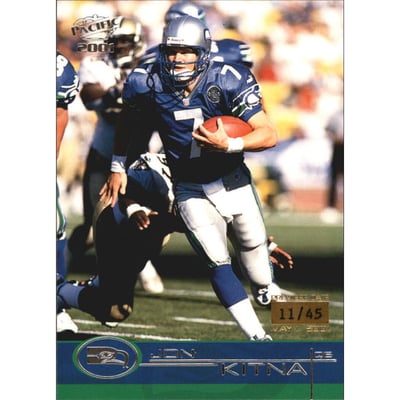 2001 Pacific Premiere Date #399 Jon Kitna