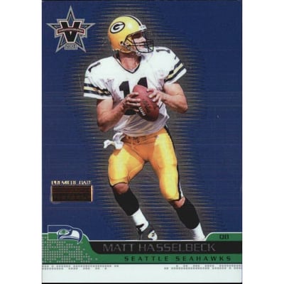 2001 Vanguard Premiere Date #88 Matt Hasselbeck