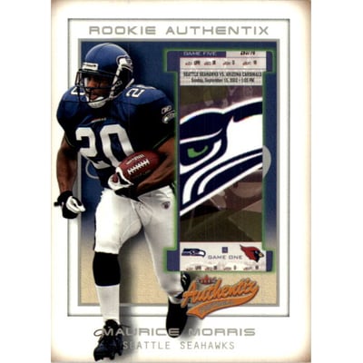2002 Fleer Authentix Front Row #127 Maurice Morris