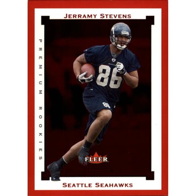 2002 Fleer Premium Star Ruby #166 Jerramy Stevens