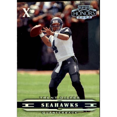 2002 Playoff Honors X's #84 Trent Dilfer