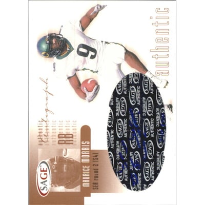 2002 SAGE Autographs Bronze #A28 Maurice Morris/650