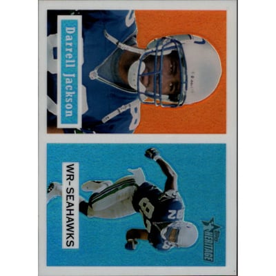 2002 Topps Heritage Retrofractors #88 Darrell Jackson