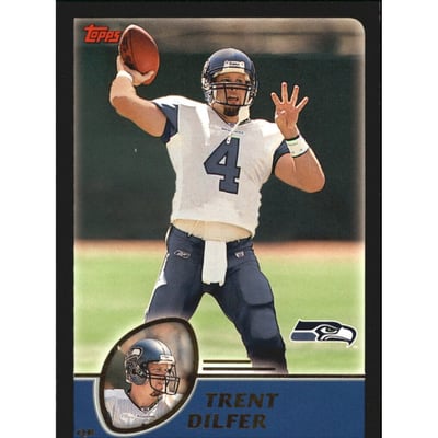 2003 Topps Black #239 Trent Dilfer