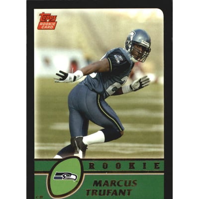 2003 Topps Black #351 Marcus Trufant