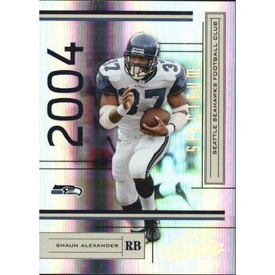 2004 Absolute Memorabilia Spectrum #129 Shaun Alexander