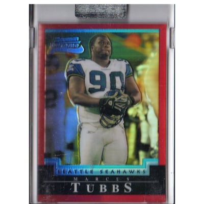 2004 Bowman Chrome Red Refractors #197 Marcus Tubbs