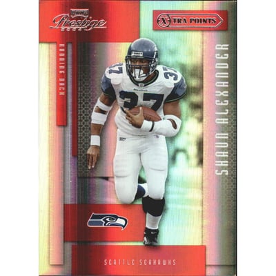 2004 Playoff Prestige Xtra Points Red #131 Shaun Alexander