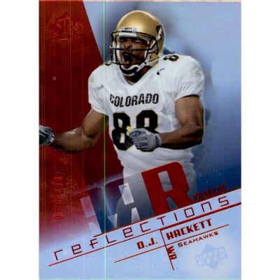 2004 Reflections Red #138 D.J. Hackett
