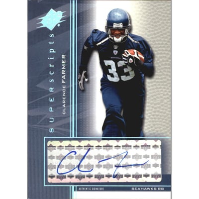 2004 SPx Super Scripts Autographs #SSCF Clarence Farmer