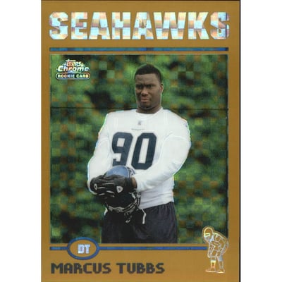 2004 Topps Chrome Gold Xfractors #243 Marcus Tubbs