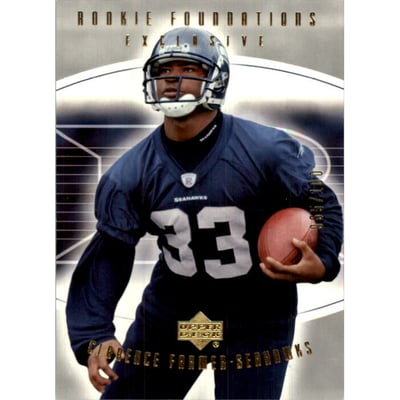 2004 Upper Deck Foundations Exclusive Gold #180 Clarence Farmer