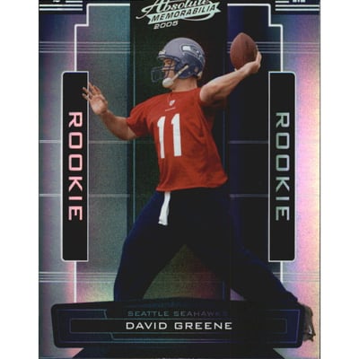 2005 Absolute Memorabilia Spectrum Silver #189 David Greene