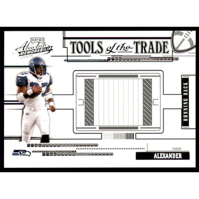 2005 Absolute Memorabilia Tools of the Trade Black #81 Shaun Alexander