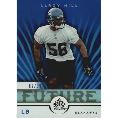 2005 Reflections Blue #166 Leroy Hill