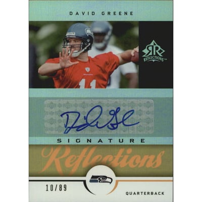 2005 Reflections Signature Reflections Gold #SRDG David Greene